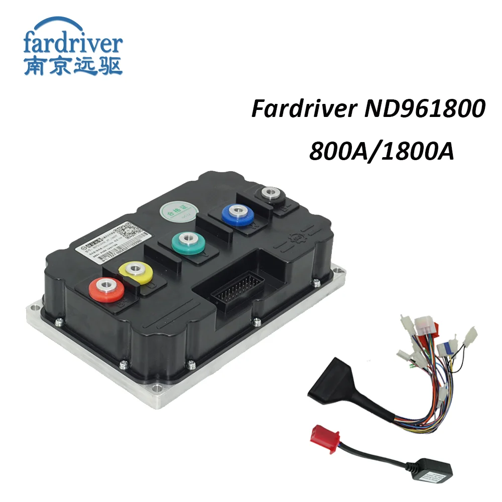 

Контроллер для электромотоциклов FarDriver ND961800, BLDC, 800А, с функцией рекуперативного торможения, для двигателей 10-15 кВт