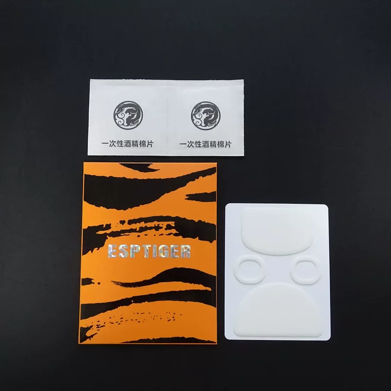1 Pack Original Esptiger ICE V2 Mouse Skates For LUNAFURY TYPE33 EVO Mouse White Arc Esports PTFE Smooth Mice Feet Glides