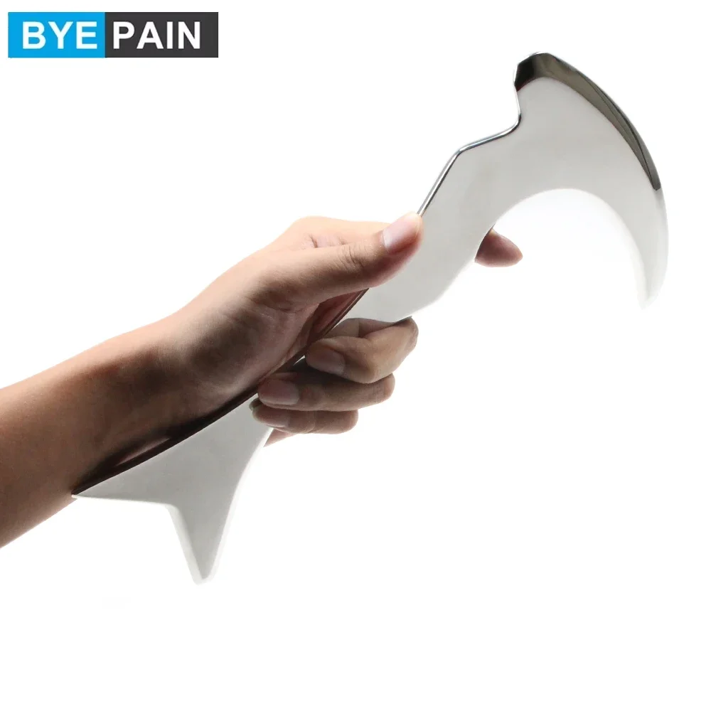 

1Pcs Stainless Steel Gua Sha Scraping Massage Tool IASTM Tools Great Soft Tissue Mobilization Tool