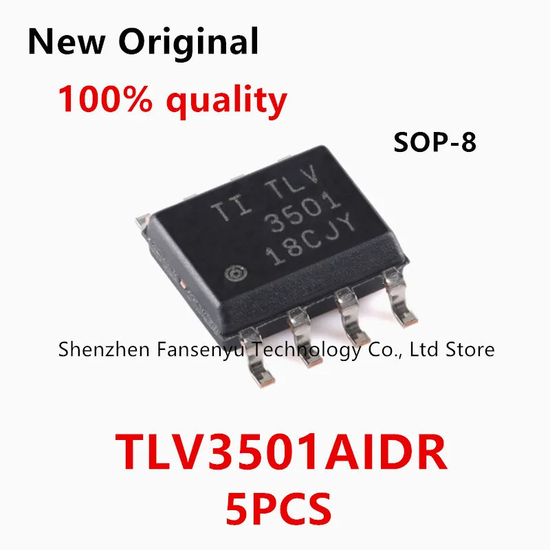

(5piece) 100% New TLV3501AIDR TLV3501 TLV 3501 sop-8 Chipset