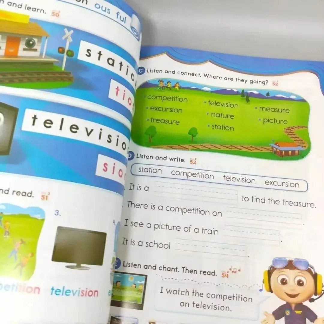 Imagem -05 - Oxford Phonics World Natural Textbook Inglês Livros 12345