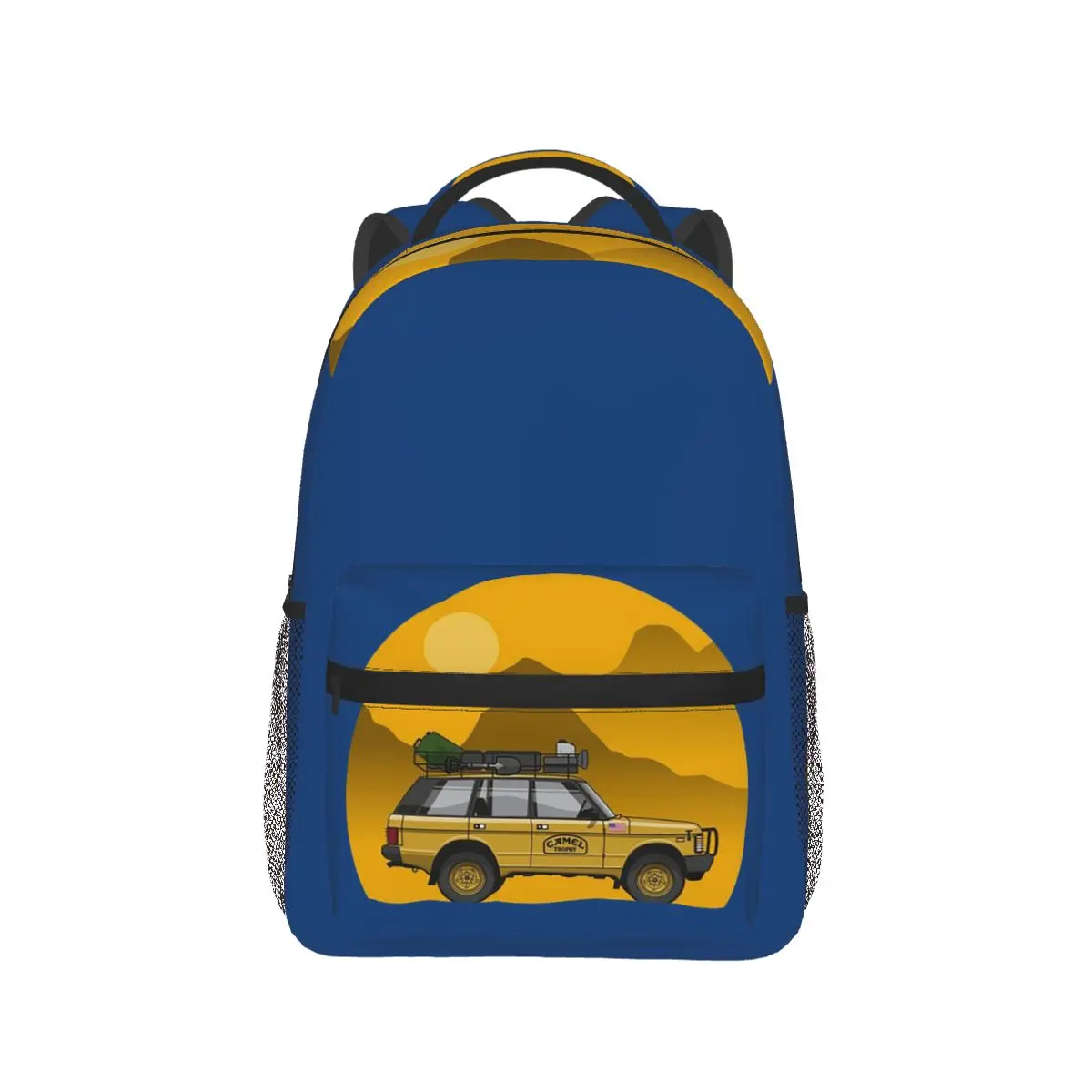 

Off Road Overlander Camel Trophy Backpack Hot Sale Daypack Large Capacity Kids BookBag School Bag Shoulder Bags for Men Women