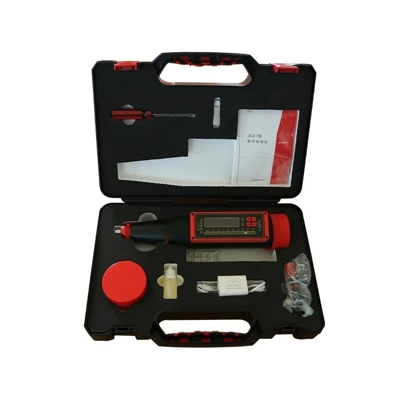 Portable High Precision Digital Concrete Hardness Tester Rebound Test Hammer Concrete Rebound Hammer