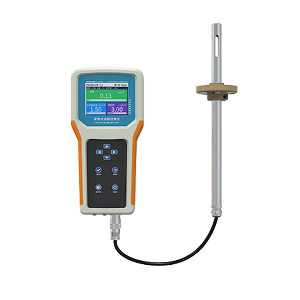 Portable Oil Fume Detector for Online Monitoring of Restaurant Kitchen Fumes