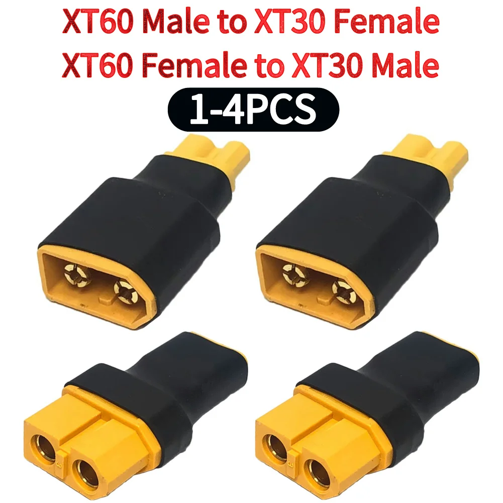 Plastic Parallel Converter Connector DIY Accessories XT60 To XT30 Parallel Connector Female Male Adapter for Lithium Battery ESC