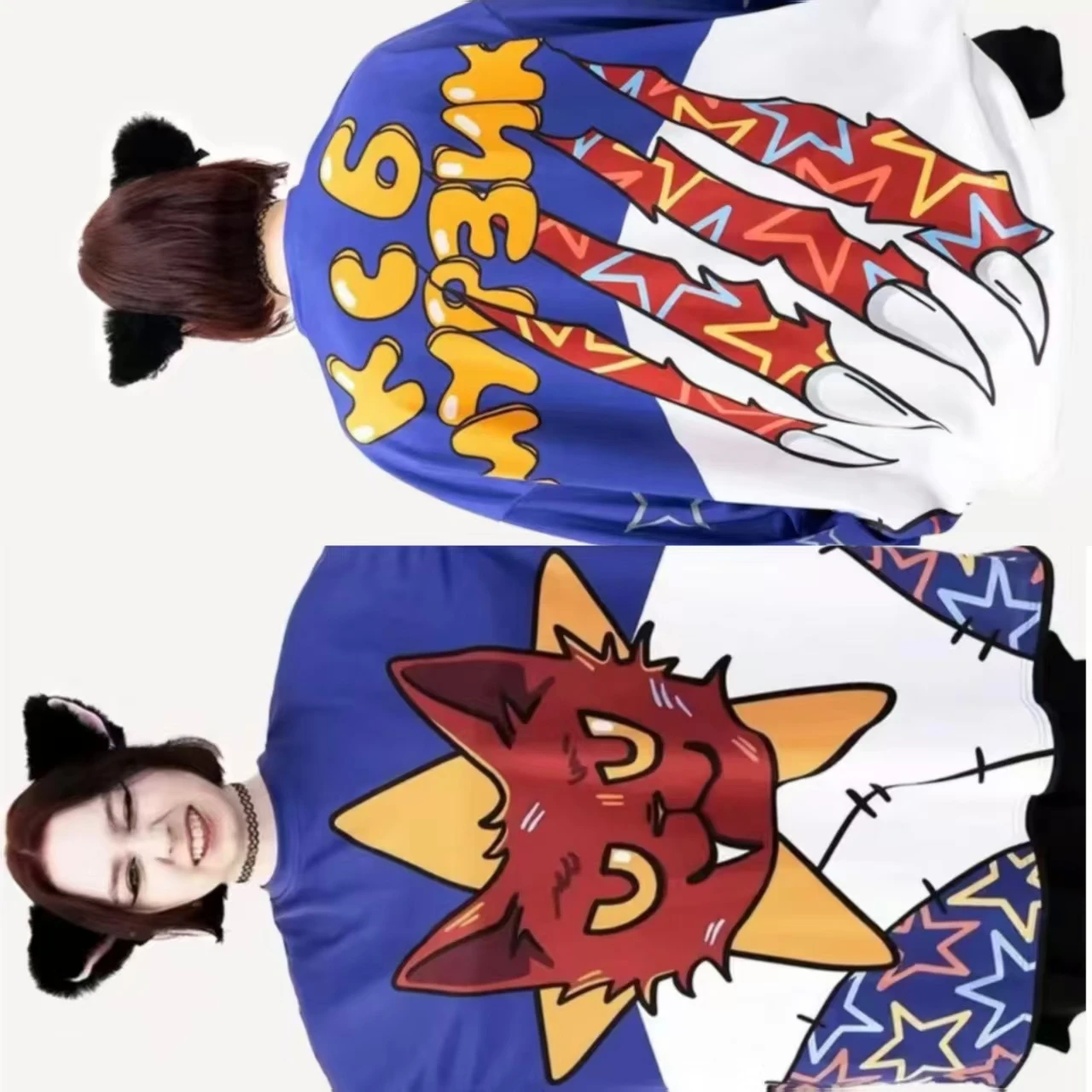 

Русская сетчатая повседневная футболка с длинным рукавом для мужчин и женщин Harajuku, дышащие бейсбольные топы, классические винтажные топы большого размера