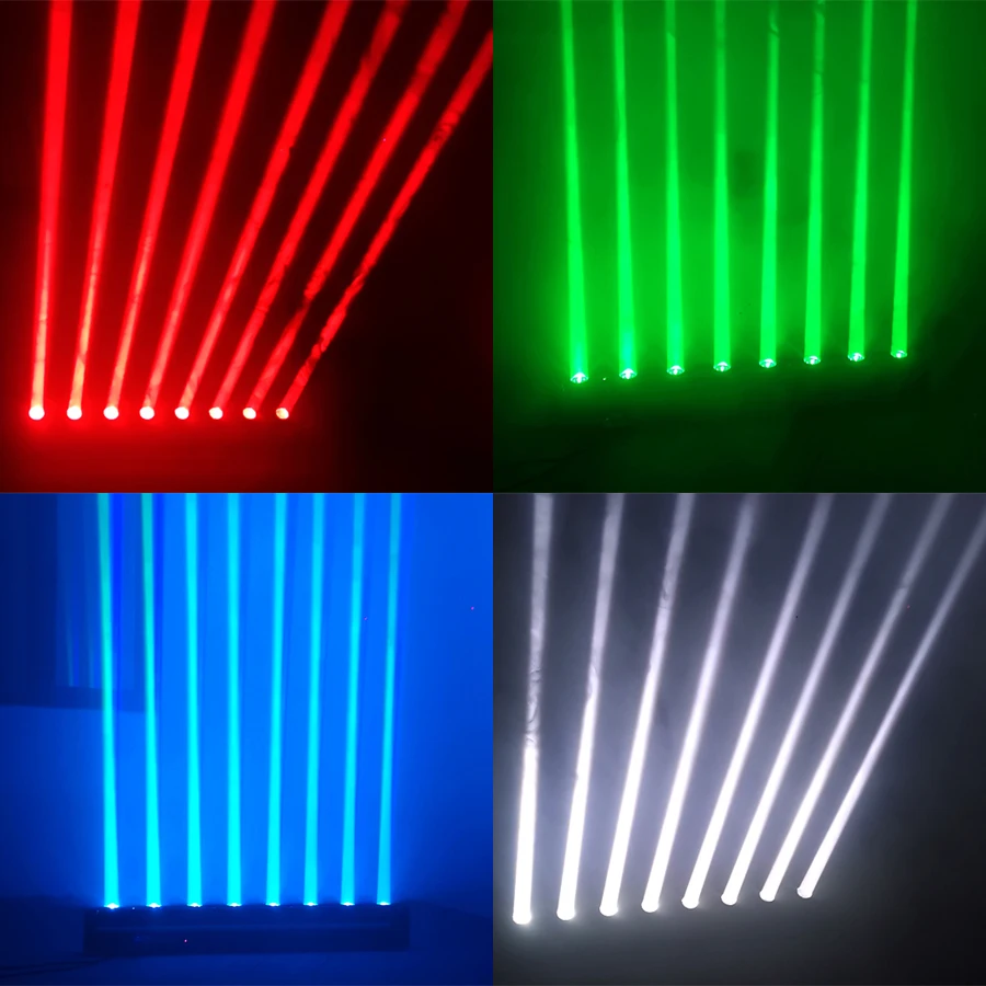 8x12W Stage Beam LED Moving Head Bar Light Wash Effect Light KTV Disco DJ Party Club Wedding DMX512 For Eventshow