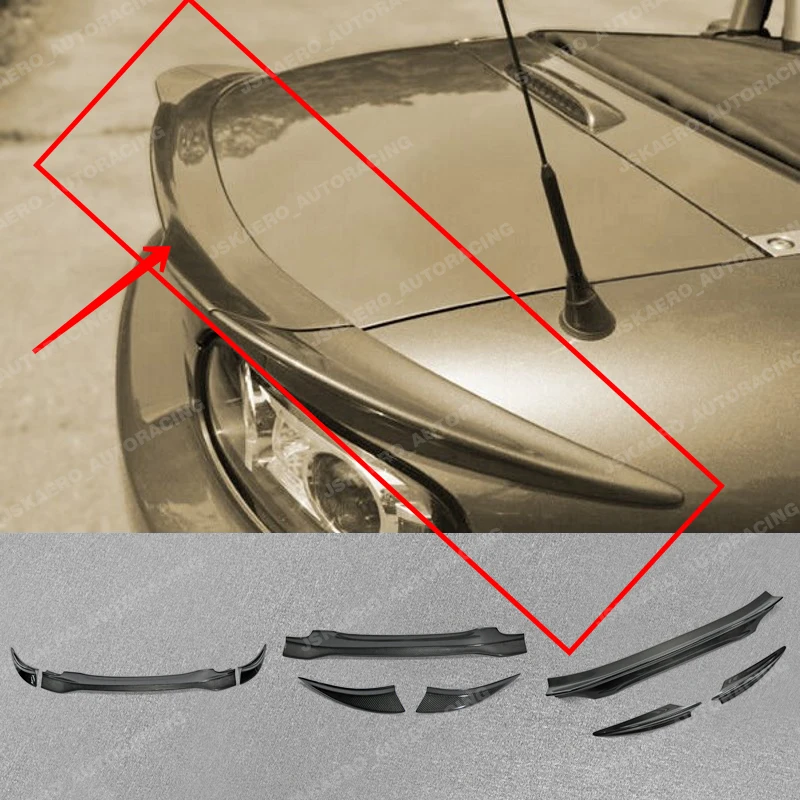 

For Mazda MX5 (Soft Top) NC NCEC Miata Carbon Fiber Rear Trunk Spoiler Wing lip