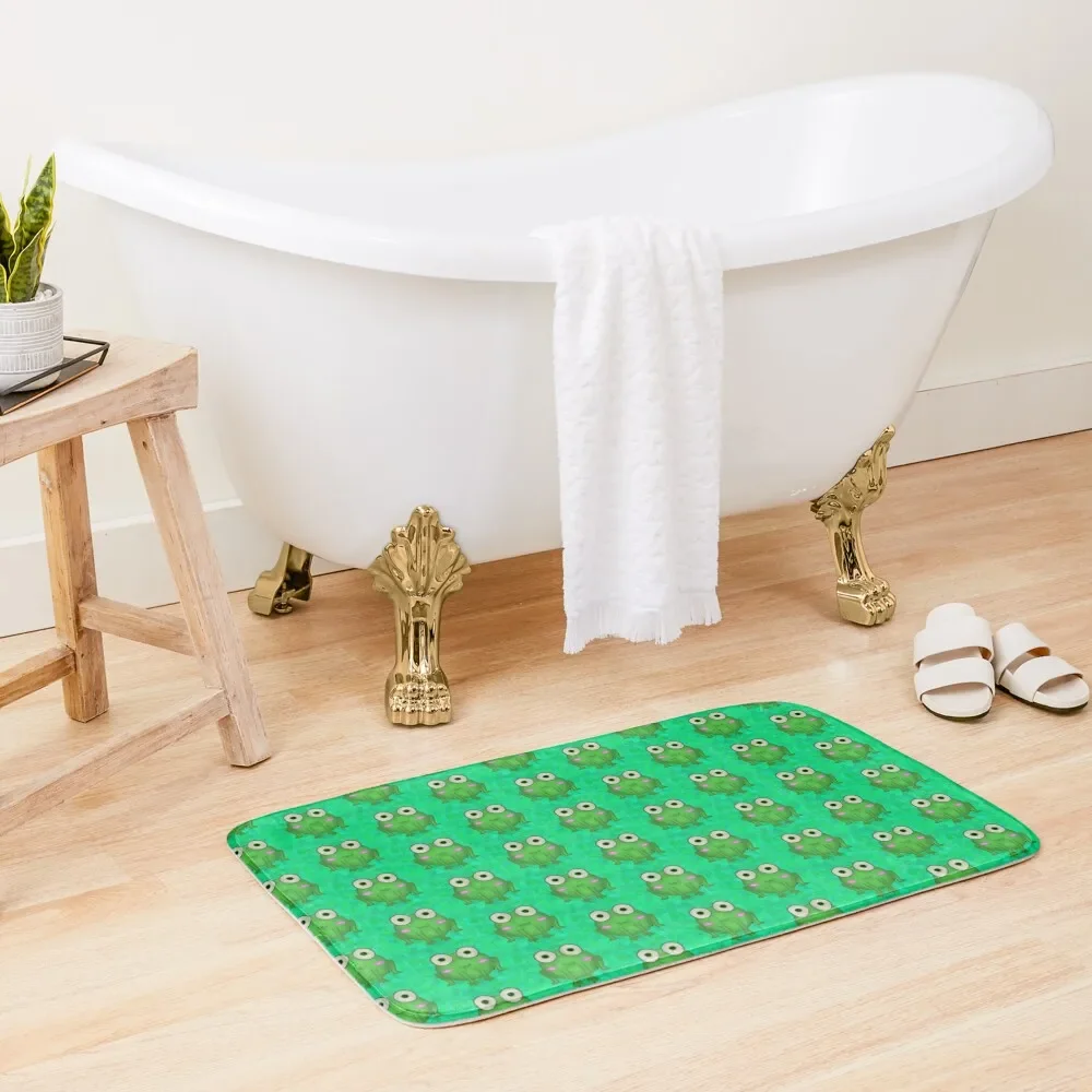 

Cute froggy Bath Mat Bathroom Gadgets Bathroom Absorbent Quick Dry Mat