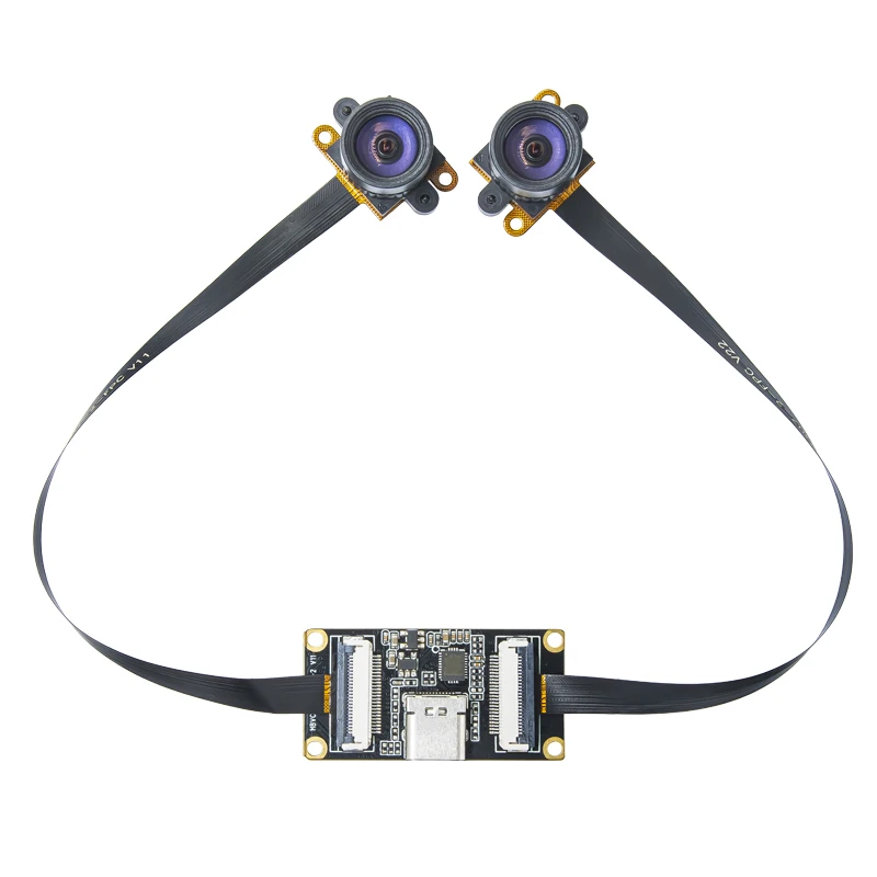 1MP 720P Global Exposure Dual Camera Module for Ranging Applications and 3D Reconstruction Vision Devices