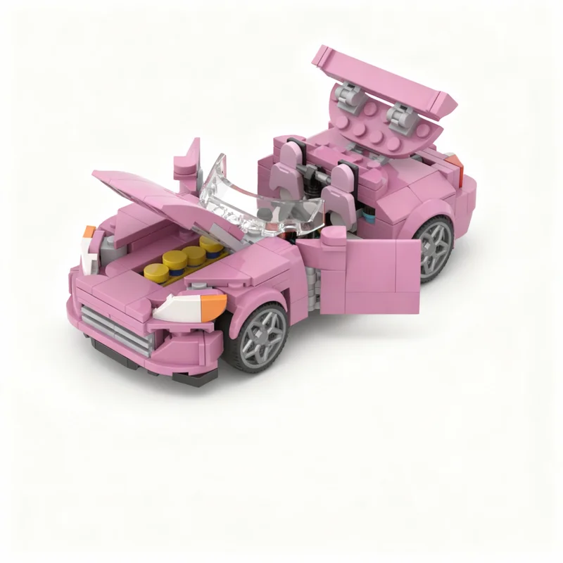 

321pcs MOC ULTIMATE 2 Fast Furious JpCars S2000 City Champions Model Building Blocks Architecture Toys Christmas Gifts Education