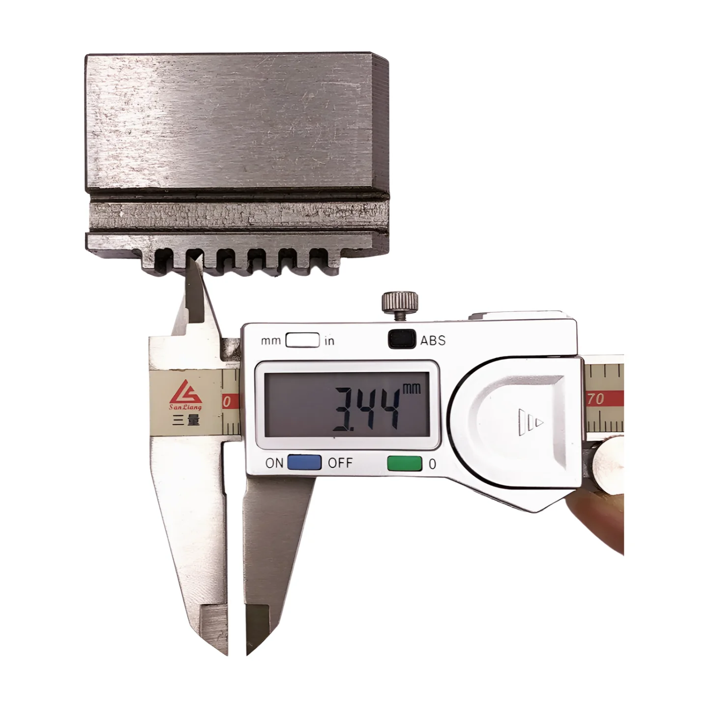 Mandrin de tour manuel à centrage automatique à 3 mâchoires, accessoires d\'assistance, mâchoires souples K11-125 un ensemble