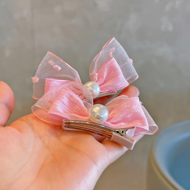 Рисунок 6 - Детские заколки для волос с сетчатым бантом