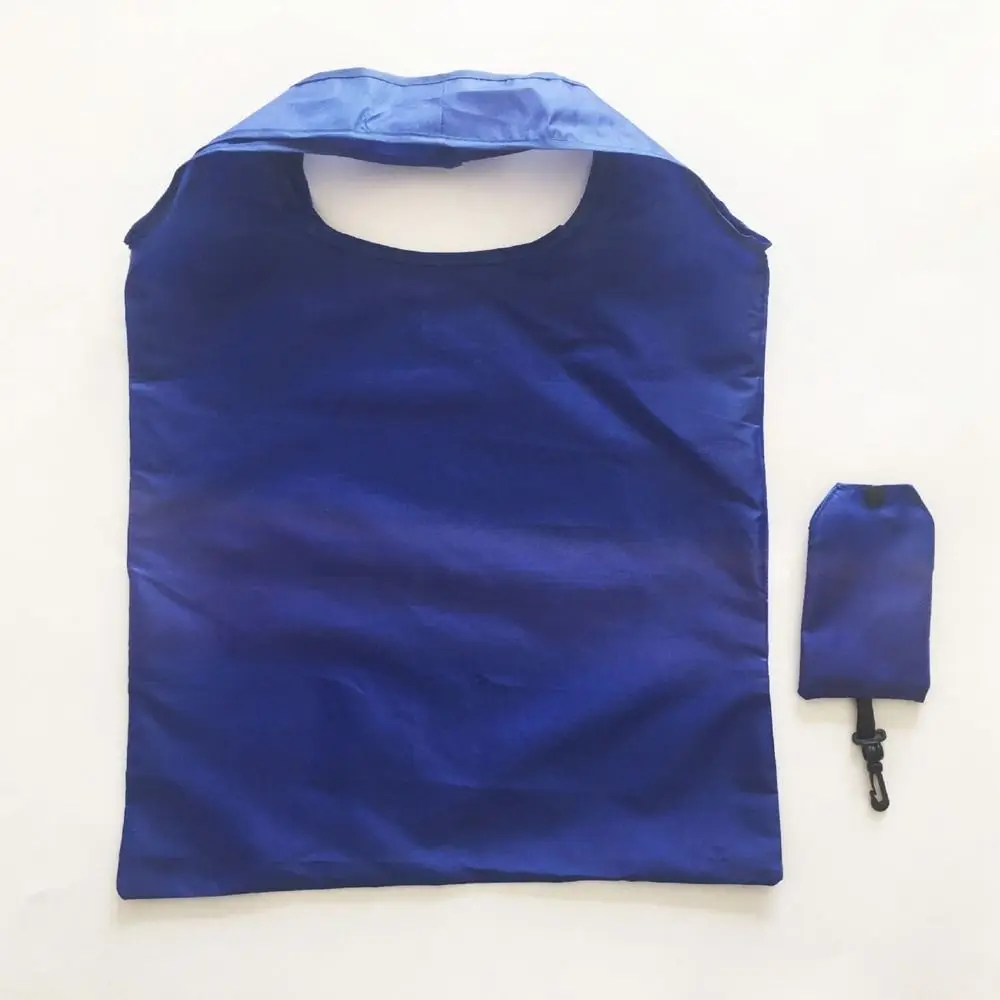 Высококачественная портативная сумка для покупок, оксфордская стираная многоразовая однотонная сумка, водонепроницаемая складная сумка, уличная сумка для хранения