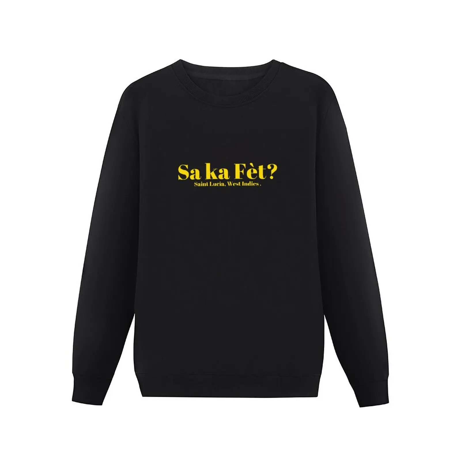 Sa Ka Fet? Plain Text Pullover Hoodie graphic t shirts men tracksuit men men wear male clothes oversize sweatshirt