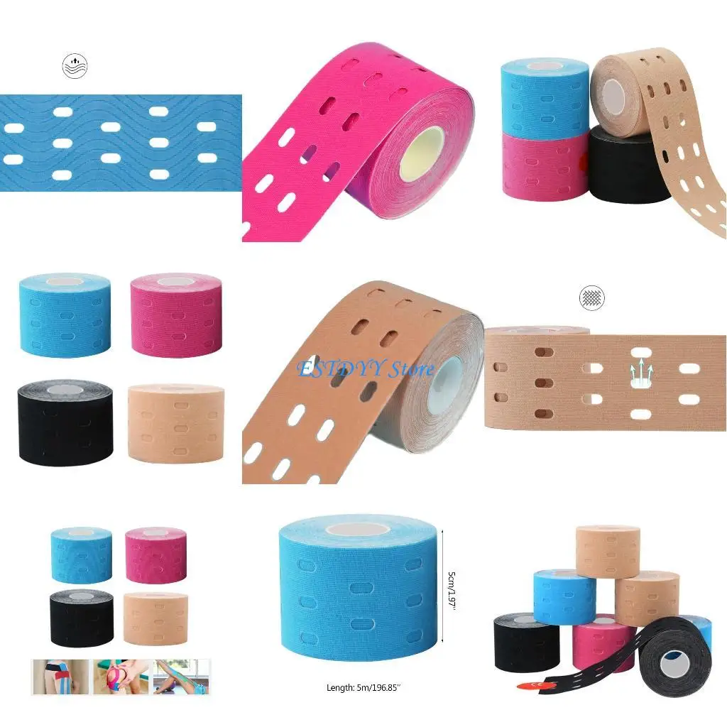 

G6DE Elastic Sports Weightlifting Tape Supports Muscles & Joints Water Resistant