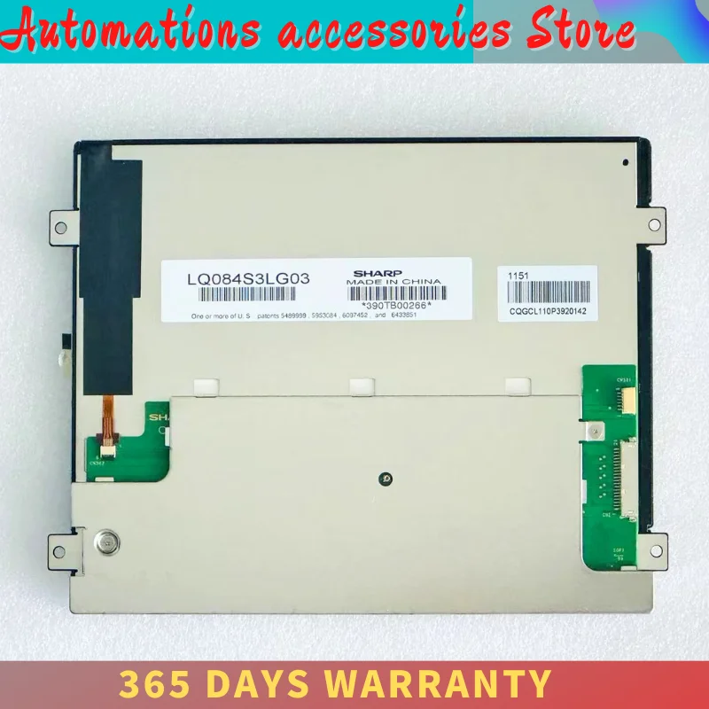 

LQ084S3LG03 Оригинальный 8,4-дюймовый ЖК-монитор Экранная панель 800*600 Панель ЖК-дисплея LQ084S3LG03