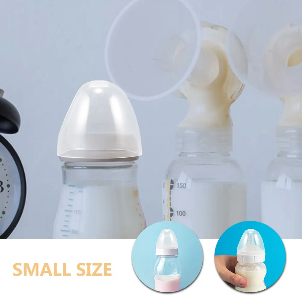 

Bottle Cap Accessories Proof Transparent Caps for Bottles Reusable Lids Leak-proof Milk