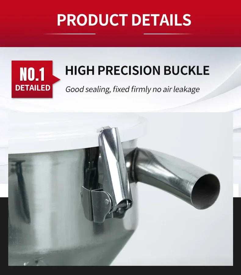 Pengqiang ZILI 450 كجم مصنع البلاستيك مسحوق الحبيبية كسرات بيليه المواد فراغ تغذية السيارات ل PQ-ZL850G #2