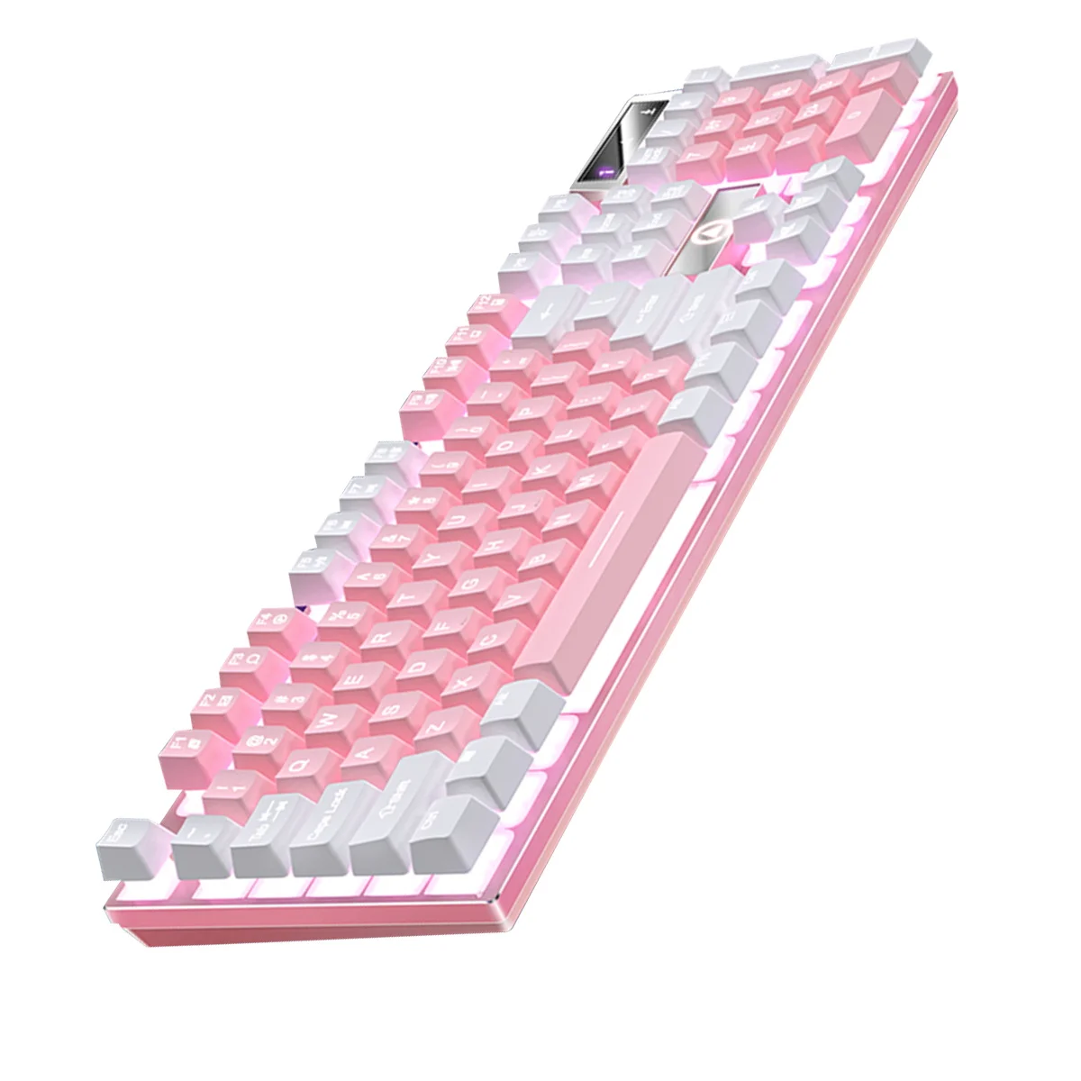 

Colorful Backlit Foldable Wired USB Gaming Wired Keyboard Full Size Keyboards Thickened Plate Stable Performance