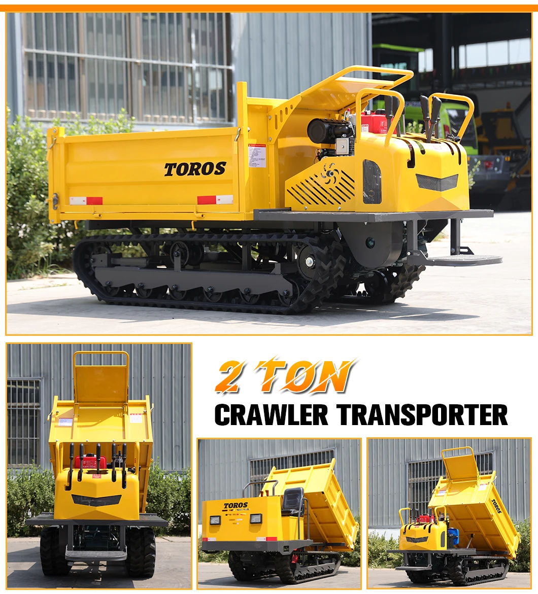 Hochwertiger 3-Tonnen-Raupenwagen-Transporter, maßgeschneiderter Raupen-Muldenkipper, geeignet für All-Terrain-Raupen zum Verkauf – Detail 9