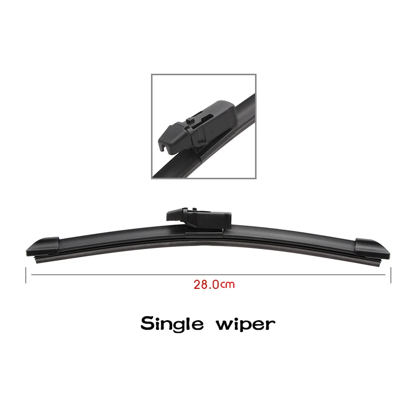 BEMOST Car Rear Windscreen Windshield Wiper Arm Blade Rubber For Ford Ecosport 280mm Hatchback 2013 2014 2015 2016