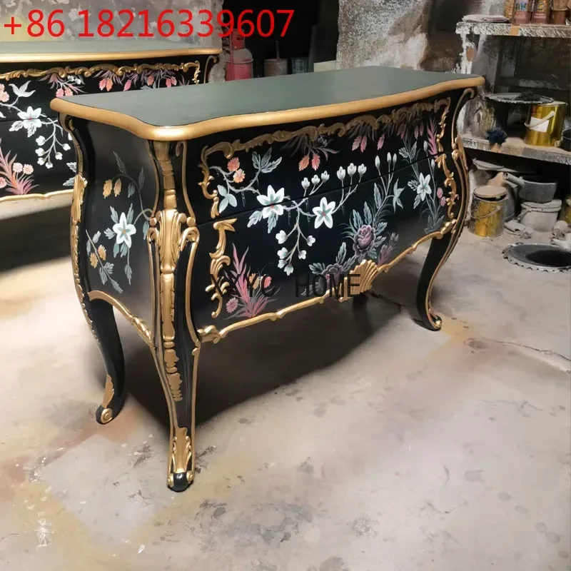 

Шкаф-перегородка для прихожей, тумба для гостиной, коридорный шкафчик, черный