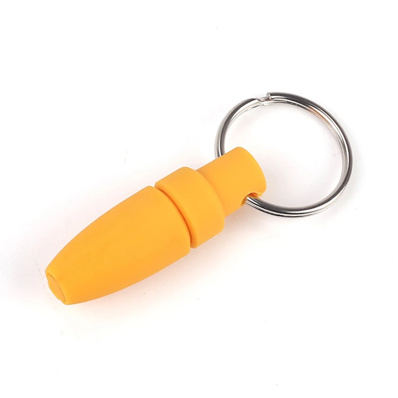 With Key Ring Draw Hole Portable Punch Cutter Rubber Clip Punch Cutter New