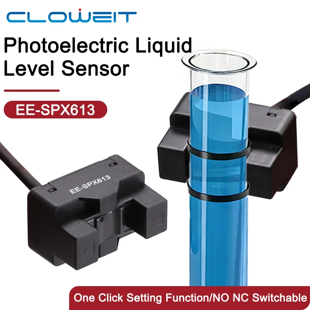 Cloweit Pipeline Liquid Level Photoelectric Switch EE-SPX613 Leakage Detection Counting Water Level Control Sensor Imported Chip
