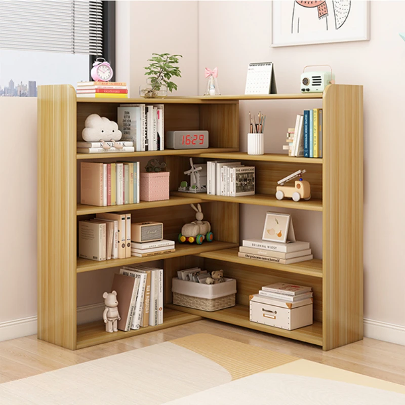 Desk Cabinets Bookshelf Organizer Magazine Rack Storage Shelves Bookcase Aesthetic Support Books Etagere Rangement Furniture