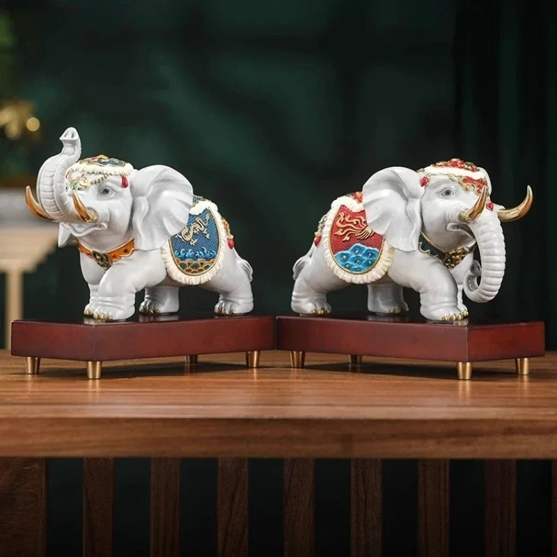 

A Pair Of Guochao Home Furnishing, Living Room Office Decoration, Housewarming Gift