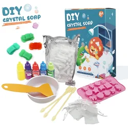 DIY Handmade Soap Making Kit Toy for Children Experiment Kit Safe And Odorless Soap kids gift toy set Learning Education toys