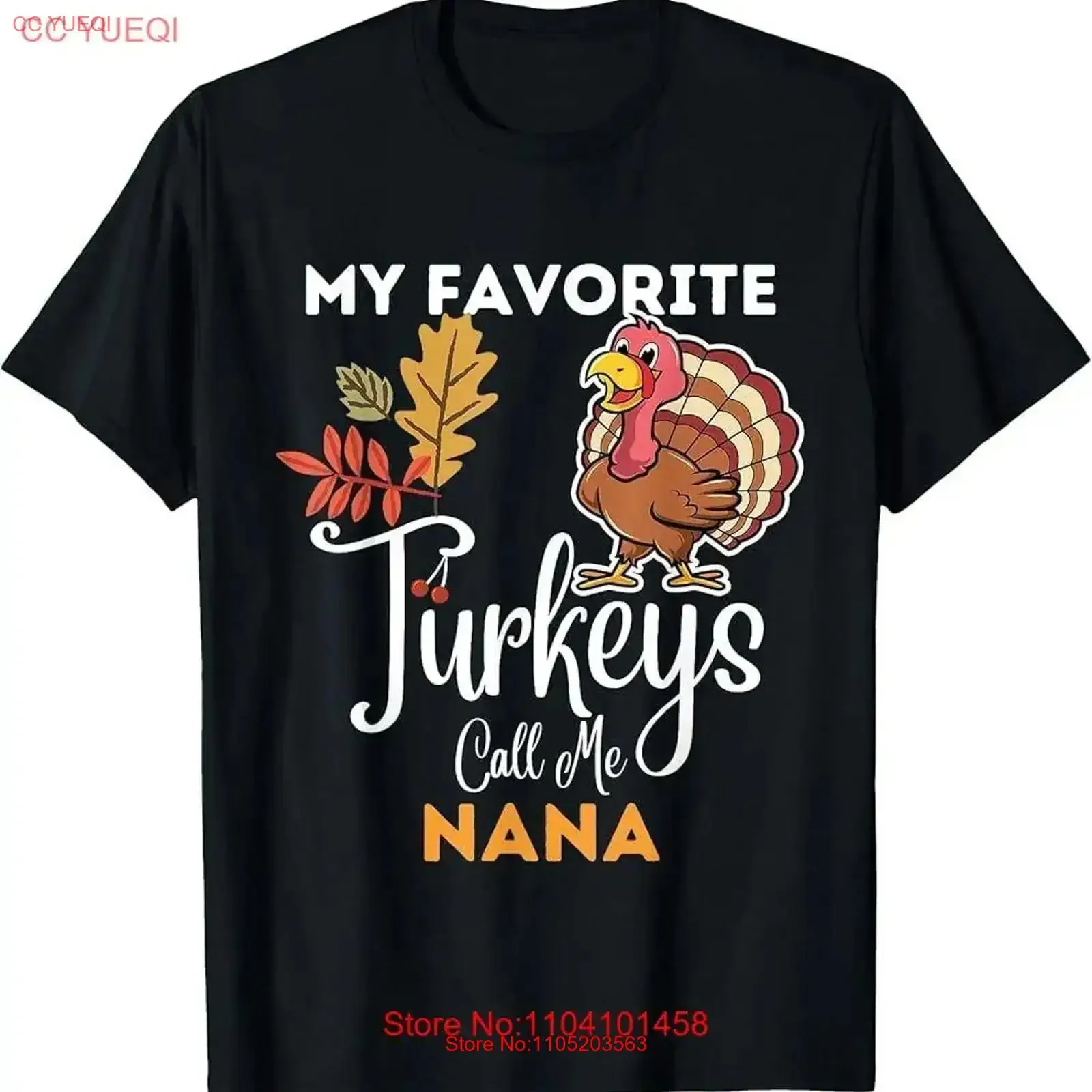 تي شيرت عائلي لعيد الشكر التركي المفضل لدي يدعوني كول نانا تي شيرت عتيق مغسول للارتداء اليومي ممتد غير رسمي للرجال