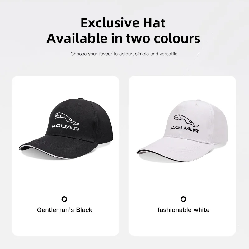 شعار قبعة بيسبول الرجال النساء قابل للتعديل بلغت ذروتها قبعة ل جاكوار X S F XF XE XJ XK XEL XFL XJL XJ6 XJS XKR XFR F-نوع F-Pace