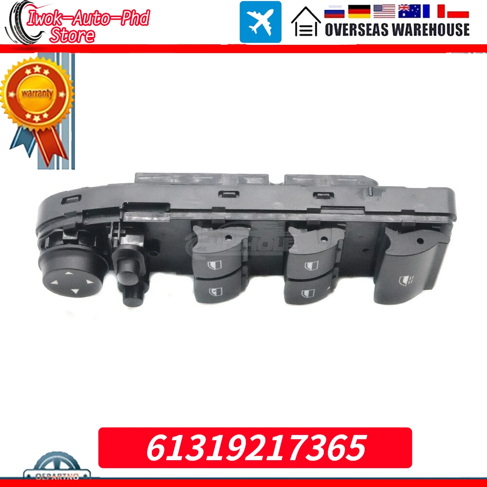 

For BMW 328I 2009-2013 BMW Z4 2010-2016 61319125322 61319132181 61319180309 61319217365 Car Master Power Window Control Switch