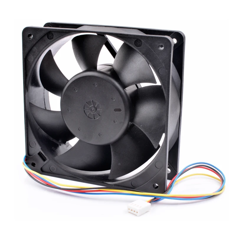 Brand new original ANCHAOPU AFC1212DE 12cm 12038 120x120x38mm DC12V 1.60A 4 lines 4pin server chassis high speed cooling fan