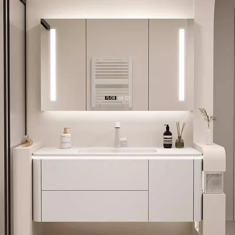 Narrow Entrance Vanity Bathroom Cabinets Storage Toilet Bathroom Cabinets Metal Storage Shelf Gabinete Room Furniture