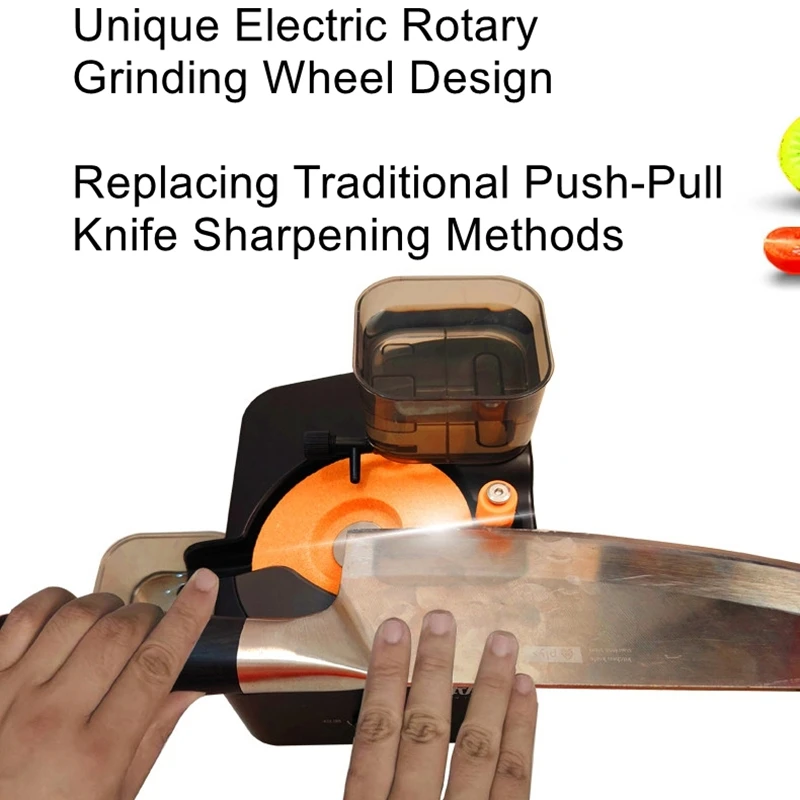 

Multi-Function Knife Sharpener Compact Electric Sharpening Tool Commercial & Home Use Knife Sharpener