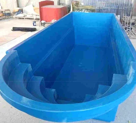 Family outdoor fiberglass swimming pool ， suitable for children's underground spa pool