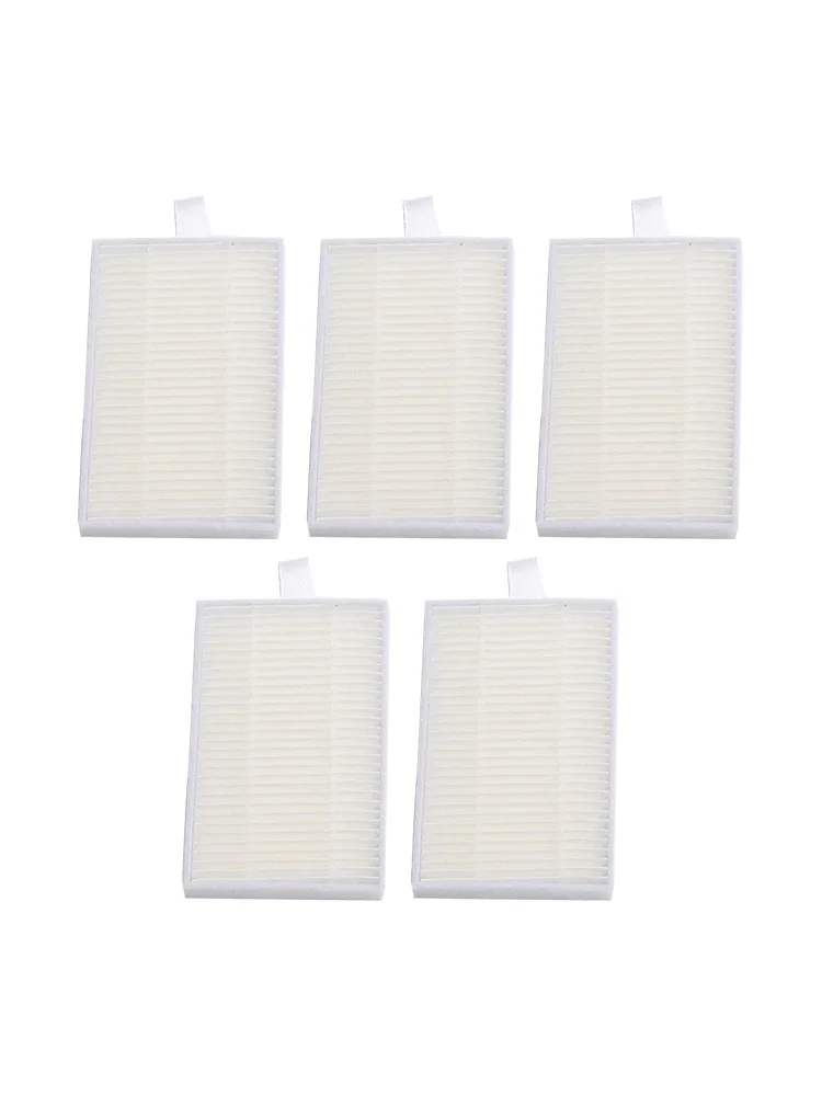 Nadaje się do ABIR-For X5-/X6/X8 Robot Vacuum Cleaner Filter Replacement Spare Pack Includes 5 Replacement Filters, Providing