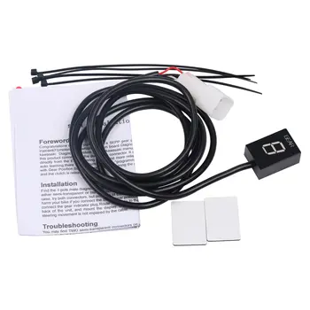 Indikátor převodových stupňů 1-6, nedestruktivní instalace, příslušenství pro motocykly, Z1000, Z 1000 2003 2004 2005 2006 10 nejlepší prodej displej moto z - №9