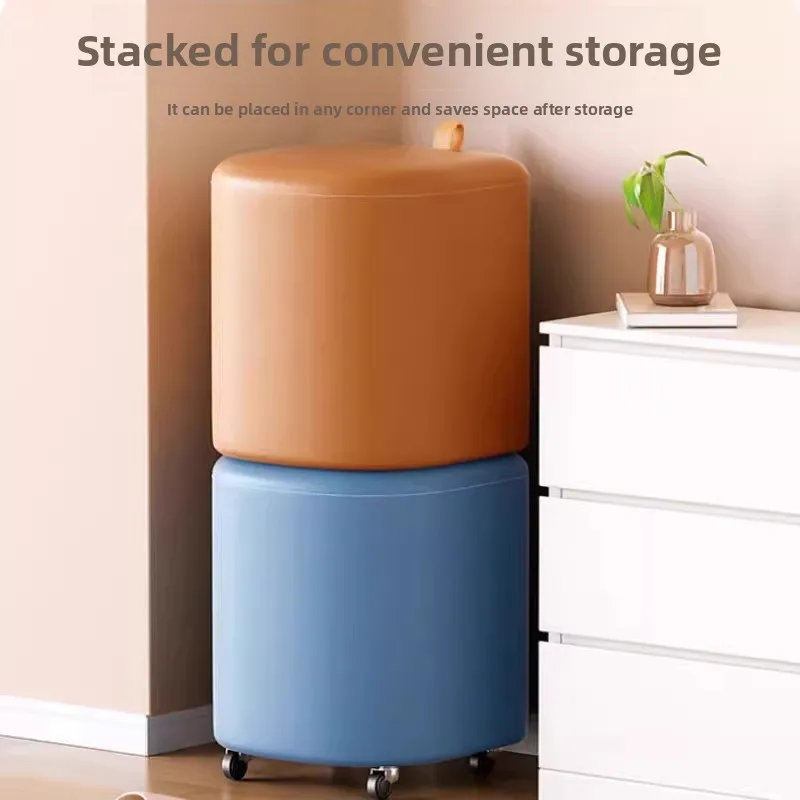 침실용 소녀용 화장 의자 매장 내 고급스럽고 고급스러운 의자 가정용 수납 다기능 화장대 스툴