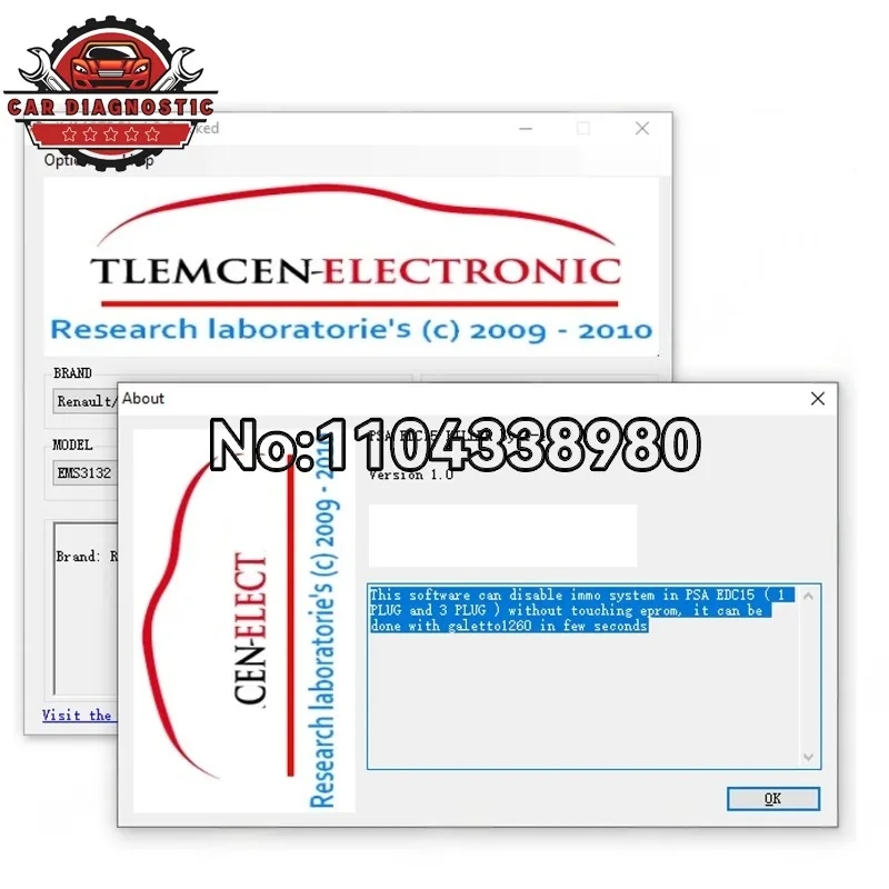 Hot 3 in 1 Software IMMO TOOL v1.5 Car Repair Software  off edc15 edc16 edc17 bsi + ImmoKiller IMMO Killer V1.10 + IMMO SERVICE