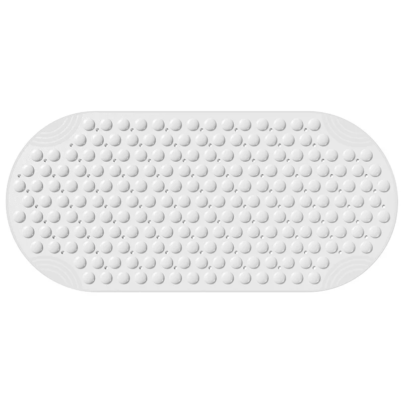 

Cross Border PVC Non Slip Bath Mat Long Strip Shower Mat for Bathroom Quick Drying Anti Slip Floor Mat