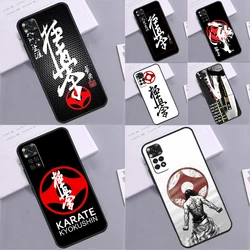 Oyama Kyokushin Karate Case For Xiaomi Redmi Note 12 11 10 9 8 Pro 9S 10S 11S 12S Redmi 12 9C 10C 12C Phone Cover