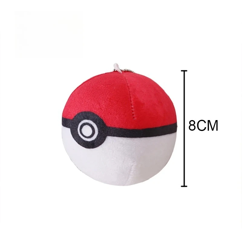 Llavero de peluche Pokémon de 8 cm: Master Ball, Great Ball, Ultra Ball, Premier Ball, Strange Ball. Juguetes de peluche suaves de anime, adornos para bolsos, regalos.