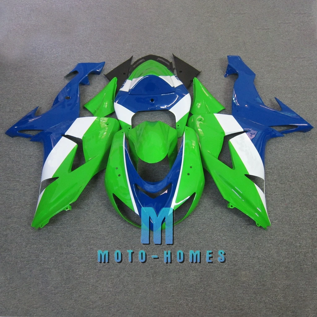 

Customize Injection Fairing for Kawasaki Ninja ZX10R 06 07 ZX 10R 2006 2007 100% Fit Motorcycle Fairings Kit Rebuild Bike Green