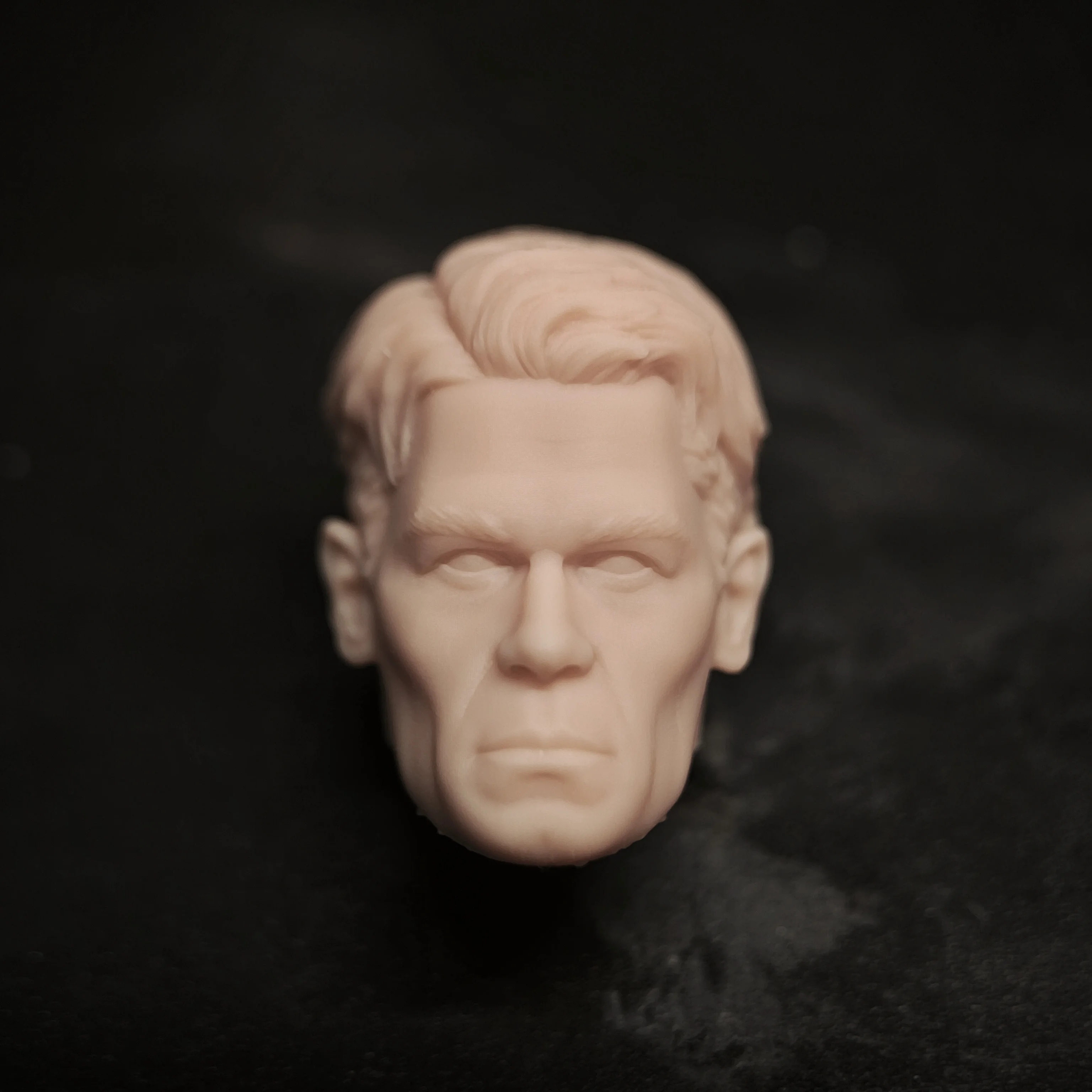 HL1650 DIY Customized 1/18 1/12 1/10 Scale Unpainted Head Sculpt for 3.75