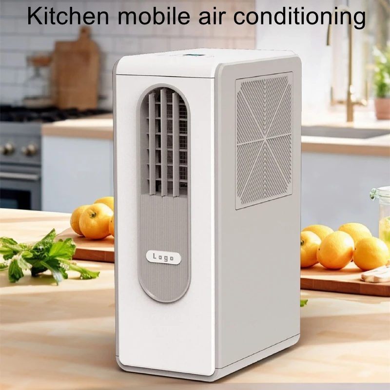Mobile air-conditioning cooling and heating all-in-one unit free installation without external unit and no exhaust heat pipe
