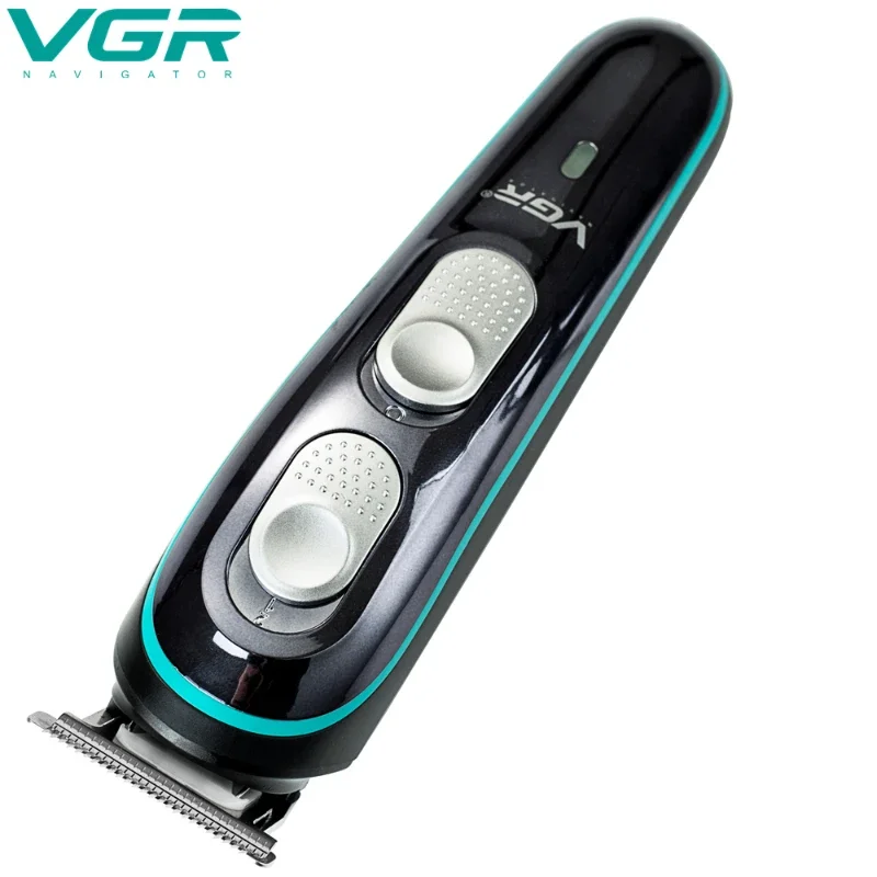 VGR Professional Hair Clipper Men\'s Waterproof Hair Trimmer Grooming Tools Rechargeable Cordless Hair Clipper for Barber V-055